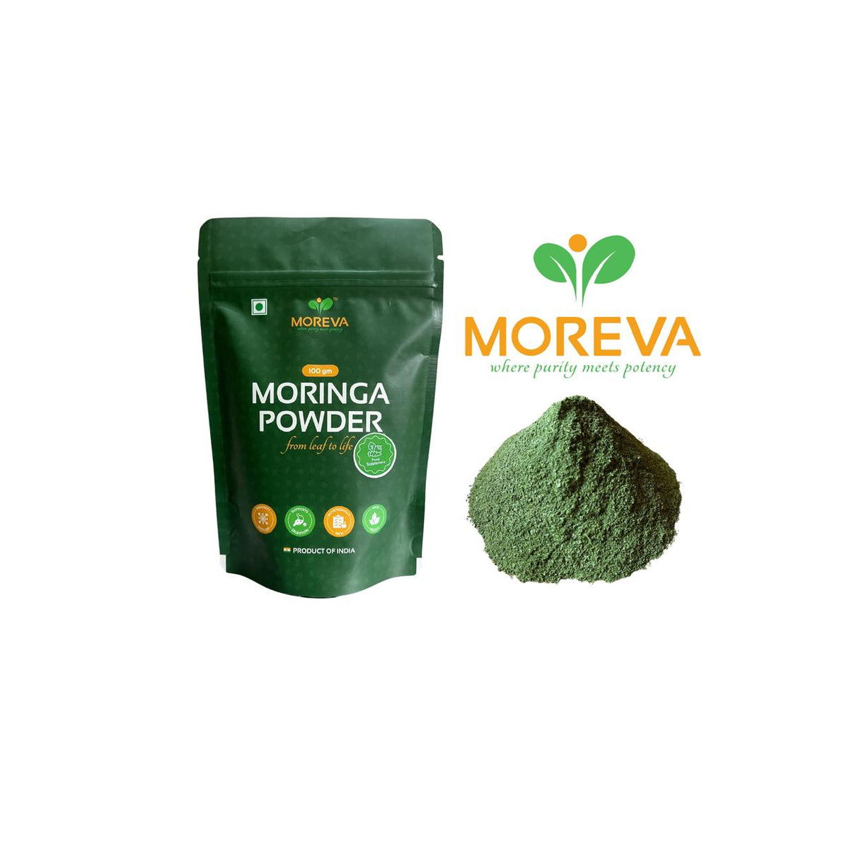 Moreva Moringa Powder – 100g